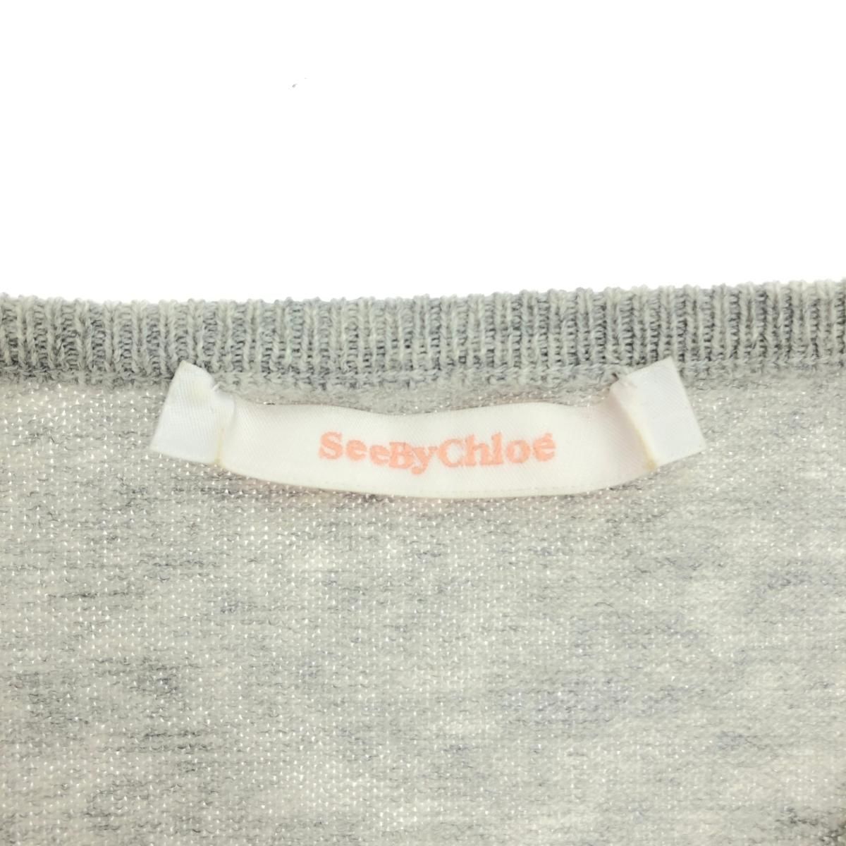 SEE BY CHLOE シーバイクロエ クルーネックニット/長袖/ワン SEE BY CHLOE シーバイクロエ クルーネックニット/長袖/ワン