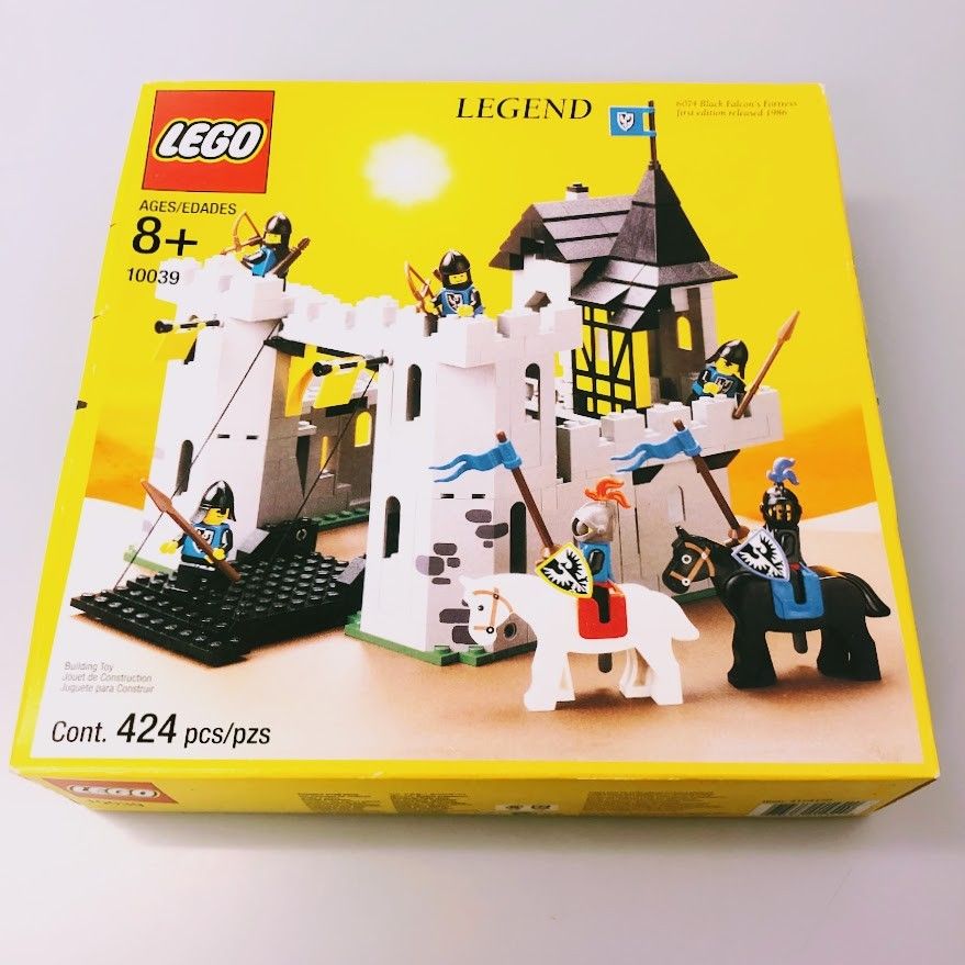 正規品 新品未開封 LEGO レゴ お城シリーズ 10039 王子さまの城 復刻版 HD-187-A キャッスル レジェンド Legend Black  Falcon's Fortress 372 - メルカリ