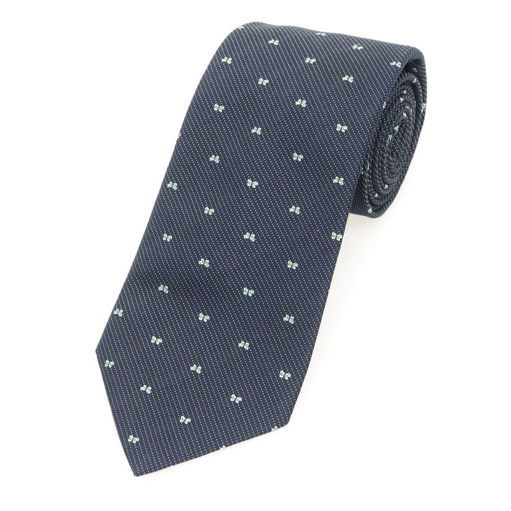 BOTTEGA VENETA ネクタイ ネイビー×ブルー BOTTEGA VENETA(ボッテガ