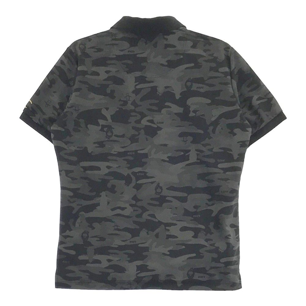 MUNSINGWEAR マンシングウェア XJWMP217LE ×V12 半袖ポロシャツ