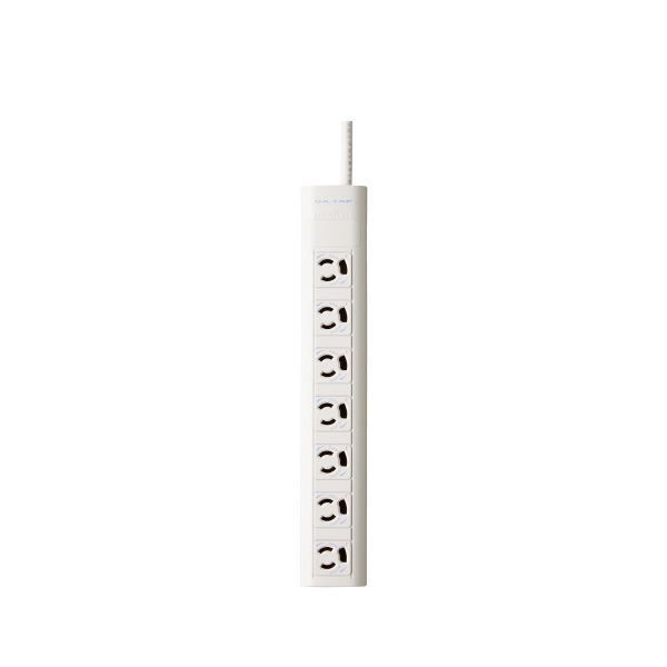 （まとめ）エレコム OAタップ7個口 T-ECOY055NDA【×5セット】