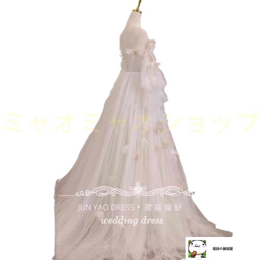 送料無料 ウェディングドレス レディース 夏 フレンチ風 オフショルダー 軽やか アウトドア ロードウェディング フォトウェディング 移動用ドレス 結婚式 二次会 ドレス HAPPYPLANETSERVICEAPARTMENTS_COM