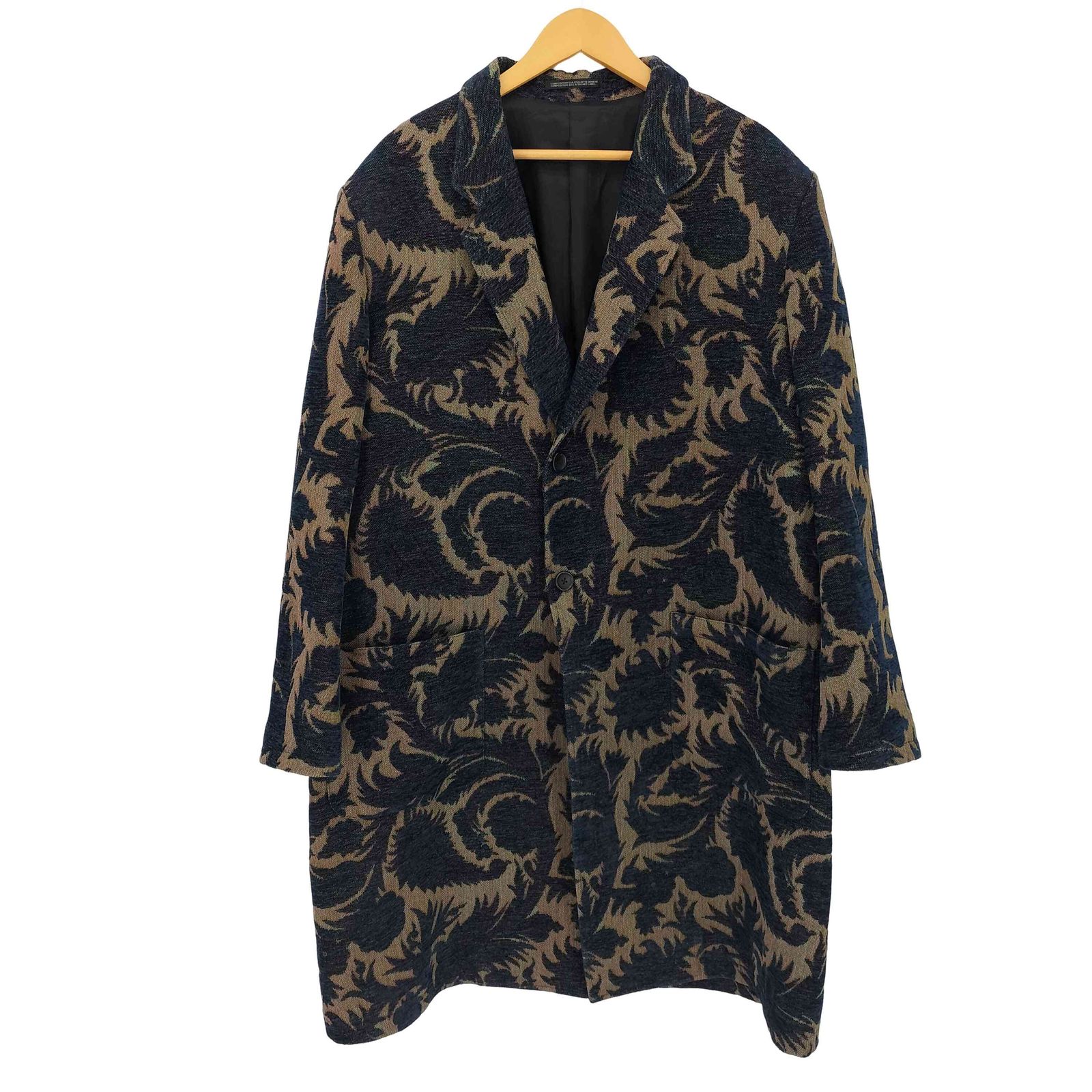 YOHJI YAMAMOTO コート（その他） 黒 2001425M0011 Yohji Yamamoto - Ground Y コットン ショップ コートの通販 by