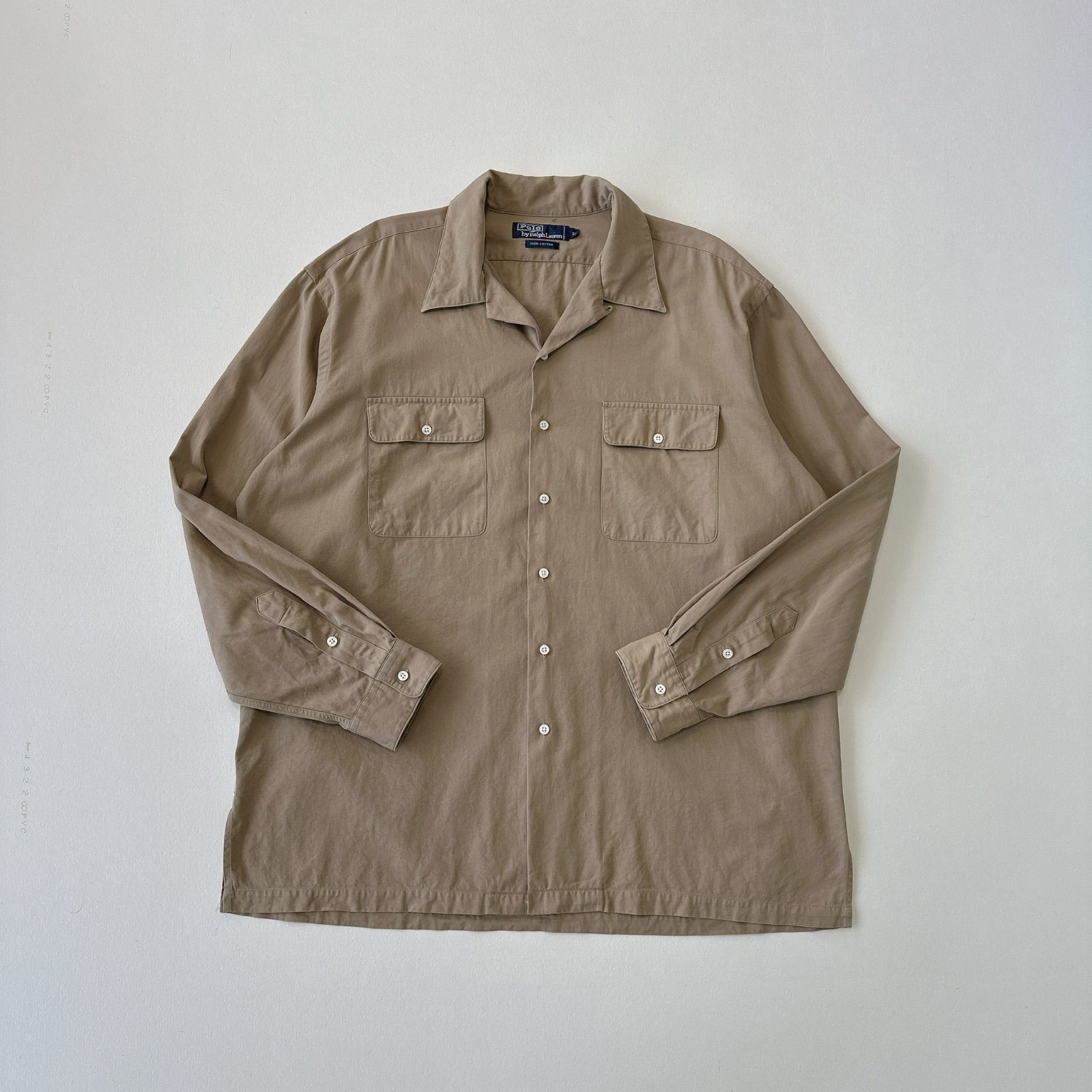 POLO オープンカラーシャツ POLO RALPH LAUREN S/Sオープンカラーシャツ ラルフローレン