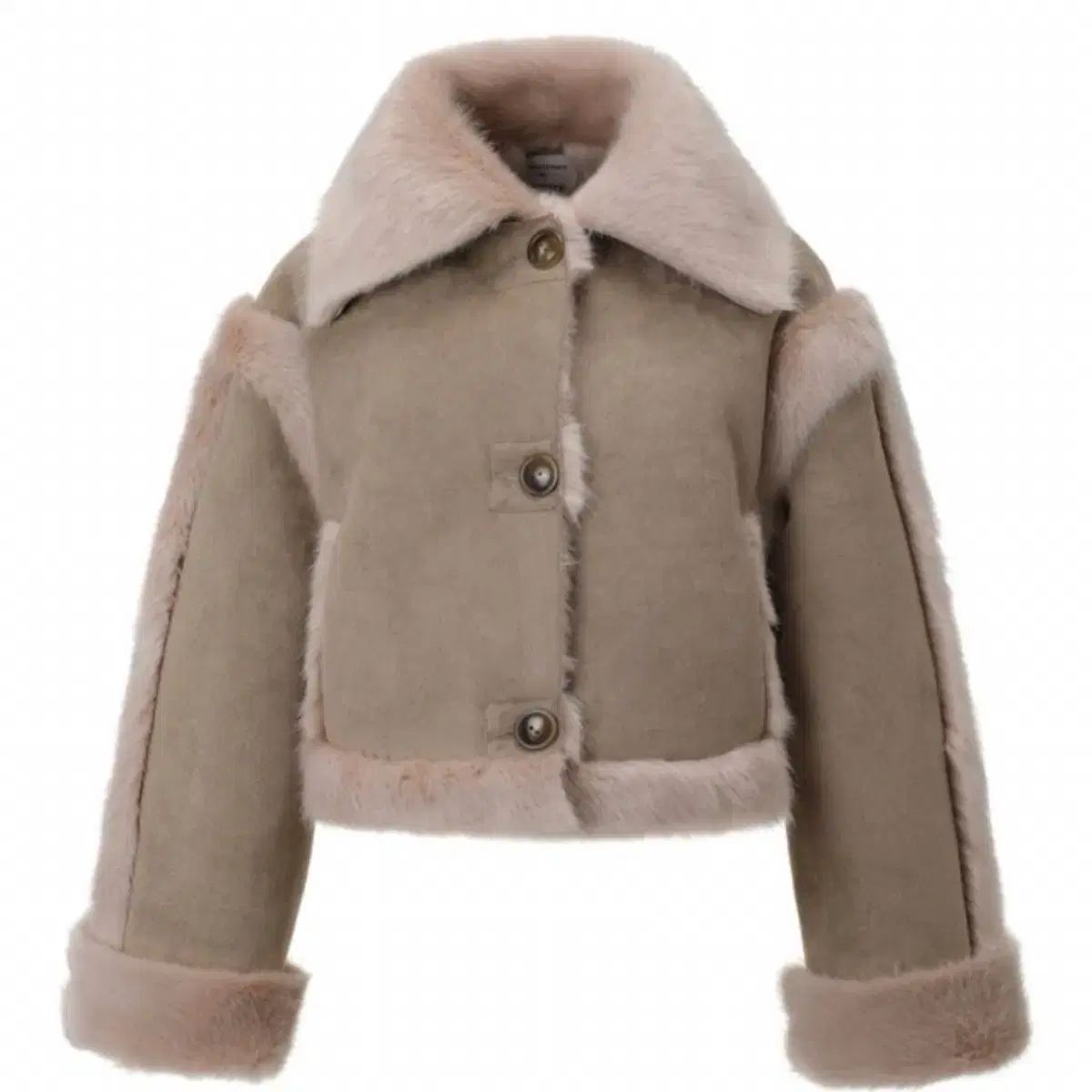 スリータイムズ バニー ファー ムートン threetimes