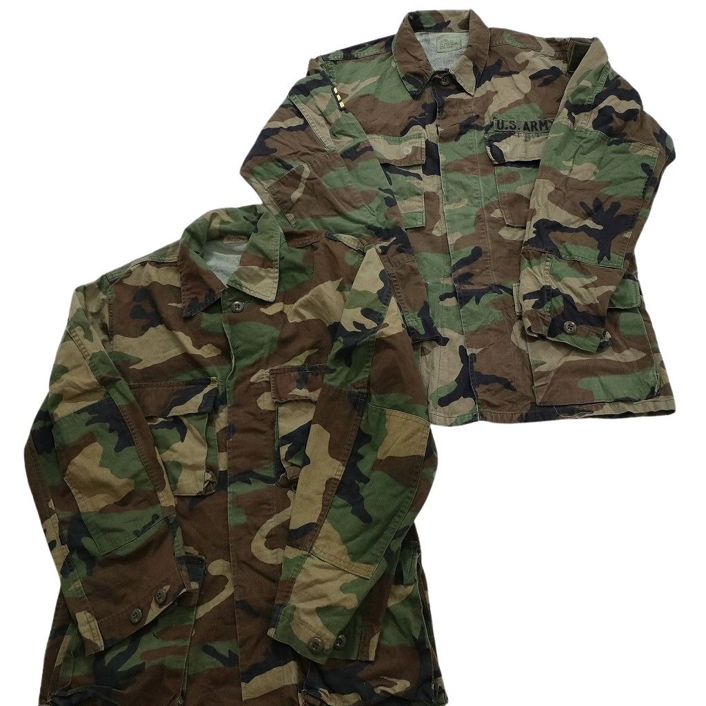 古着卸 まとめ売り 米軍実物 フィールドジャケット BDU ウッドランド