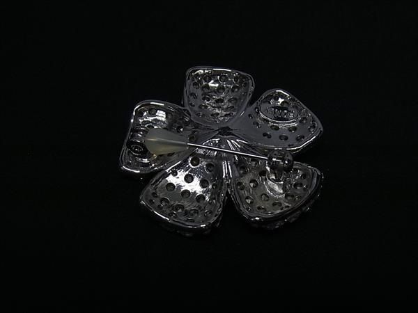 美品 フォクシー ビジュー ラインストーン リース ブローチ マルチカラー 美品 フォクシー ビジュー ラインストーン リース ブローチ