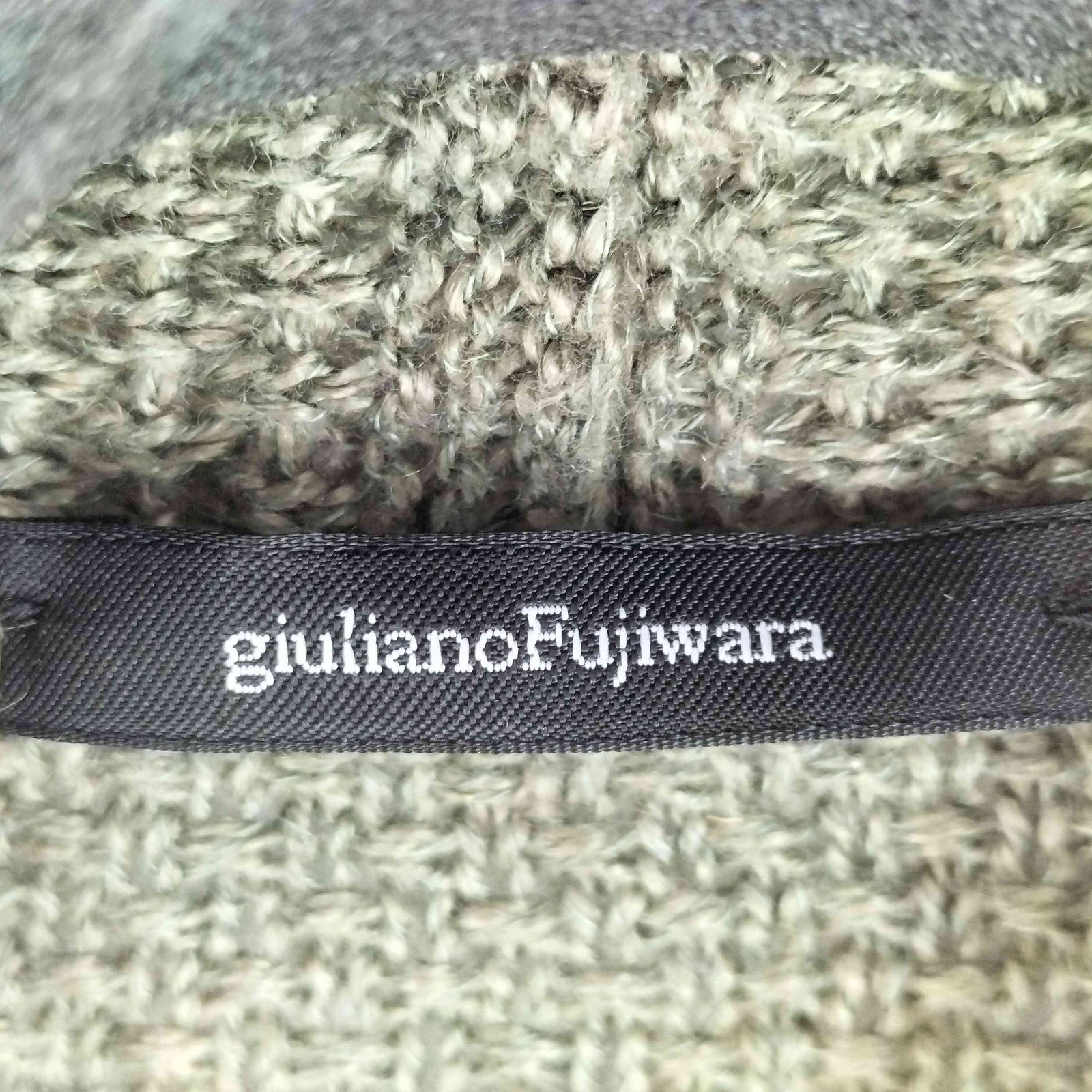 ジュリアーノフジワラ giuliano Fujiwara イタリア製 レーヨンリネン