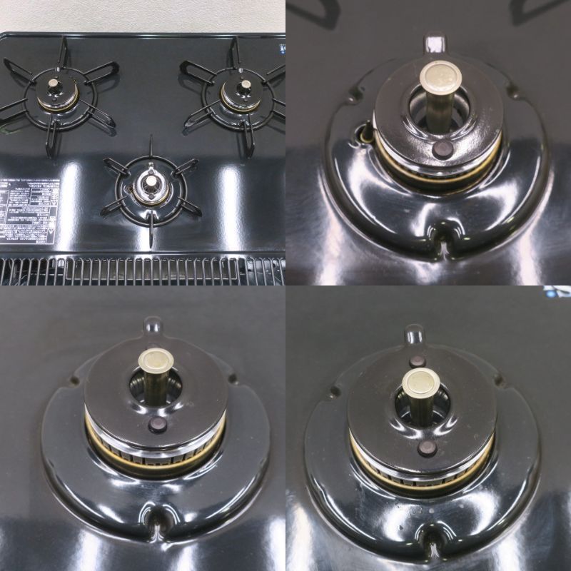 Paloma ビルトインガスコンロ P1633A0WHV 3口 送料込み Paloma ビルトインガスコンロ P1633A0WHV 3口 送料込み