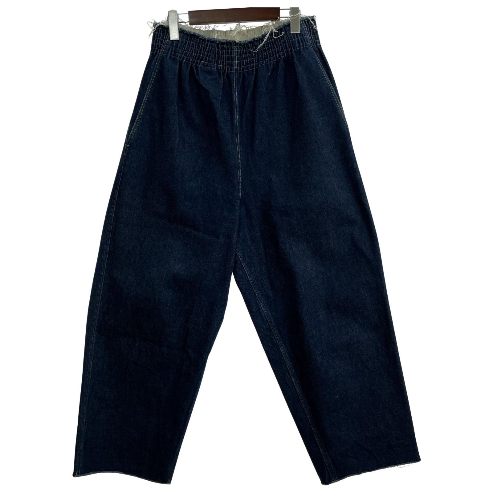 CAMIEL FORGENS GRANDMA PANTS デニムパンツ M インディゴ