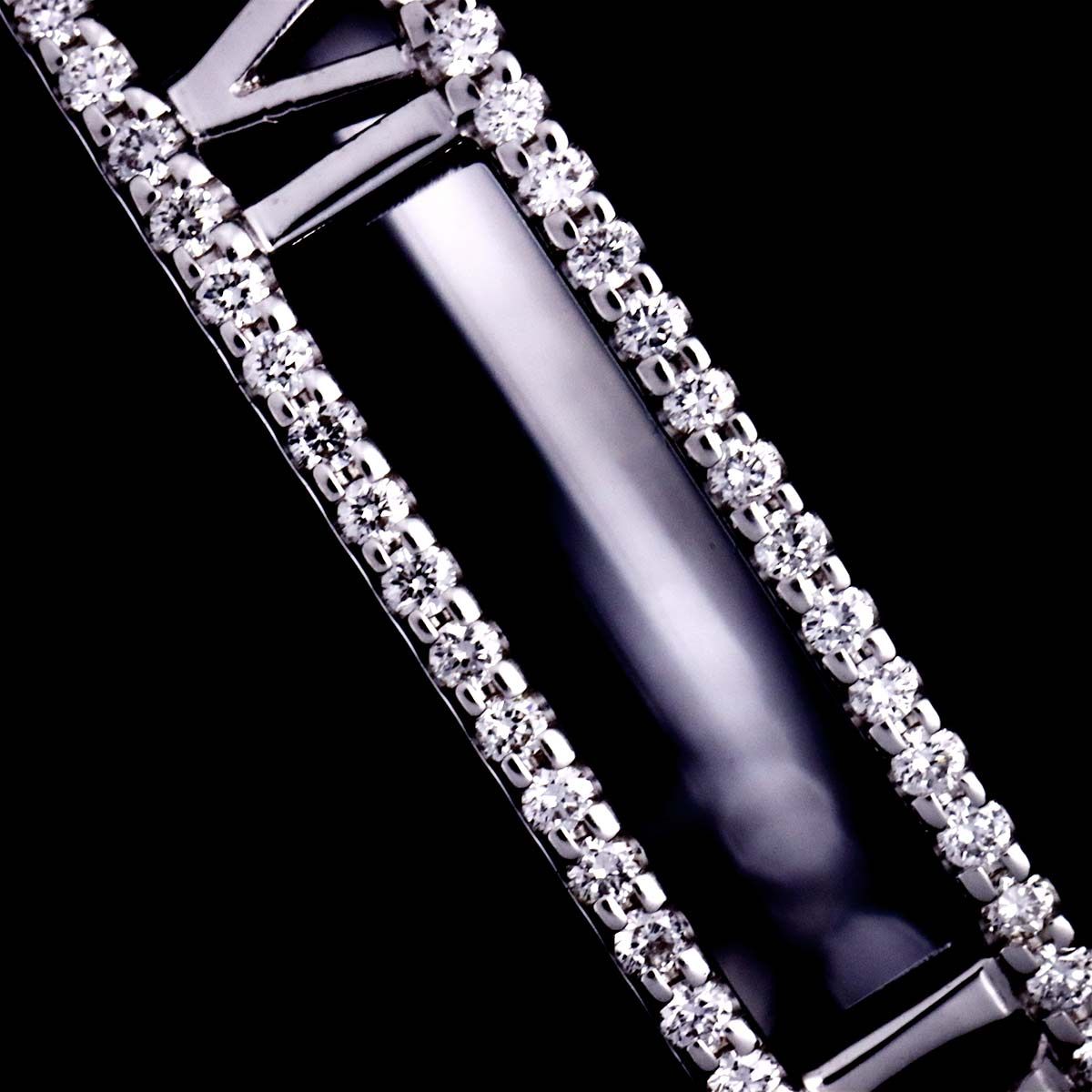 ティファニー TIFFANY&CO. オープン アトラス ダイヤ バングル 19cm