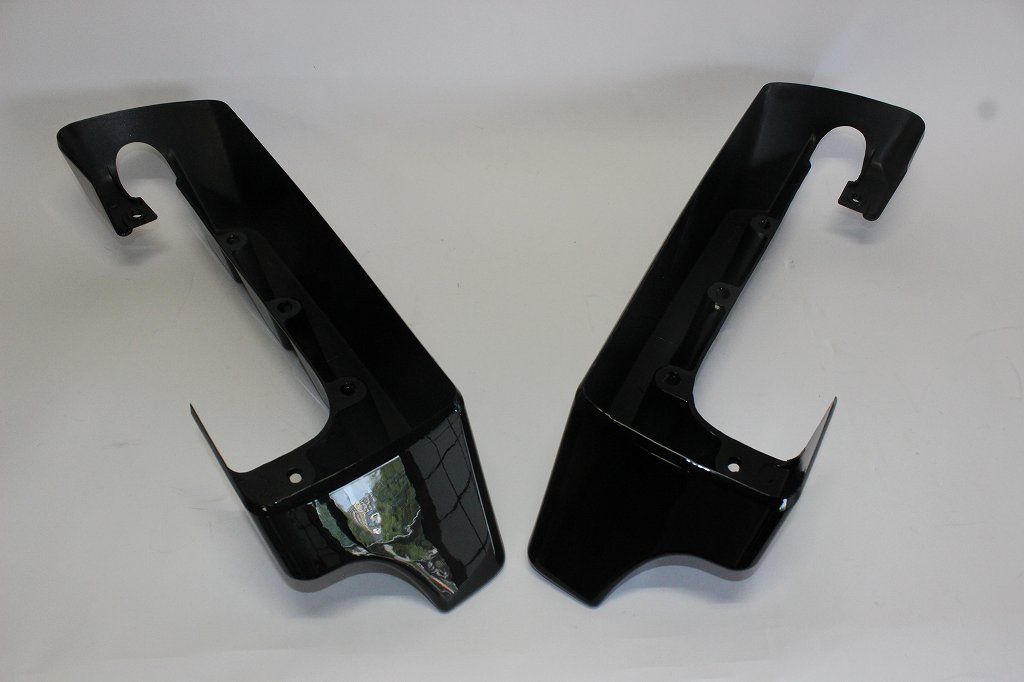 訳あり品 harley ツーリング サドルバッグ エクステンションキット 2014- 黒Bタイプ