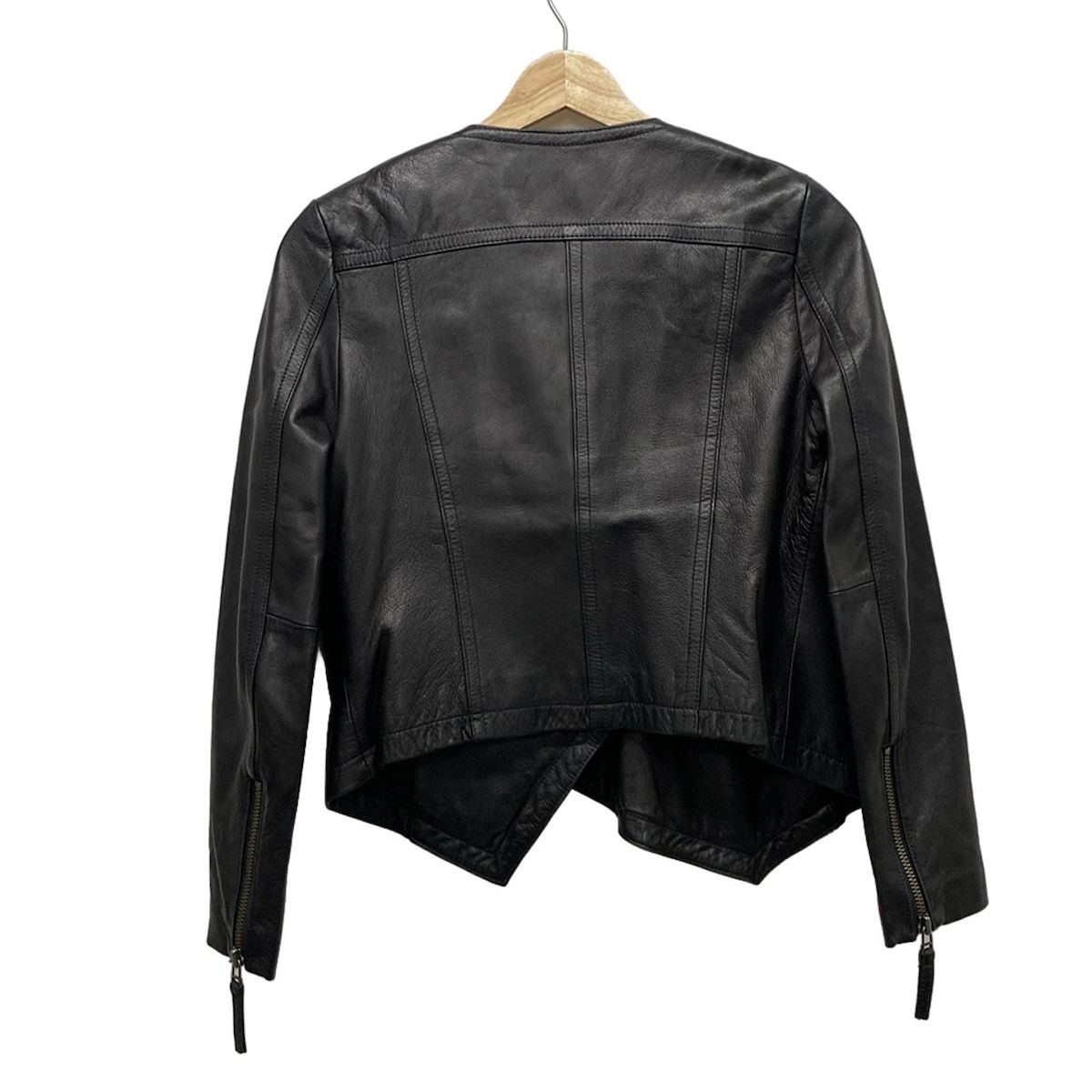 GRACE CONTINENTAL グレースコンチネンタル ライダースジャケット サイズ36 S レディース - 黒 長袖 春 秋