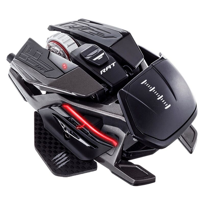 メーカー正規品 新品 Mad Catz マッドキャッツ R.A.T. PRO X3 ゲーミングマウス 黒 有線 ハイスペック MR05DCINBL001-0J