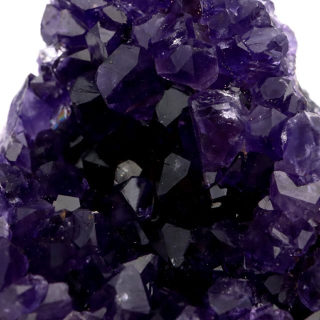 最上級AAA ウルグアイ産アメジスト 401g 濃厚紫 照り艶有り 美しい