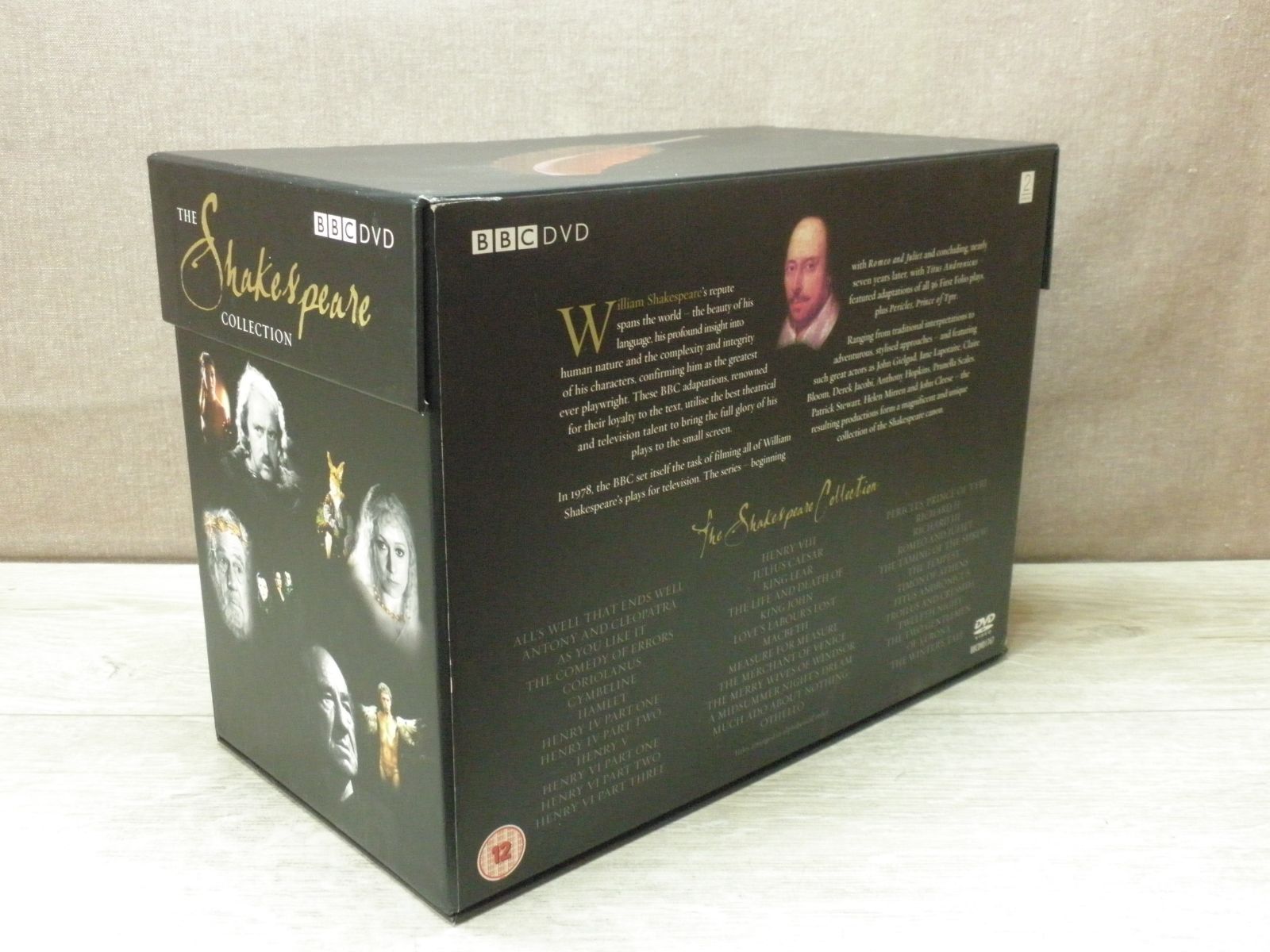 DVD】BBC シェイクスピア全集 DVD-BOX THE Shakespeare COLLECTION