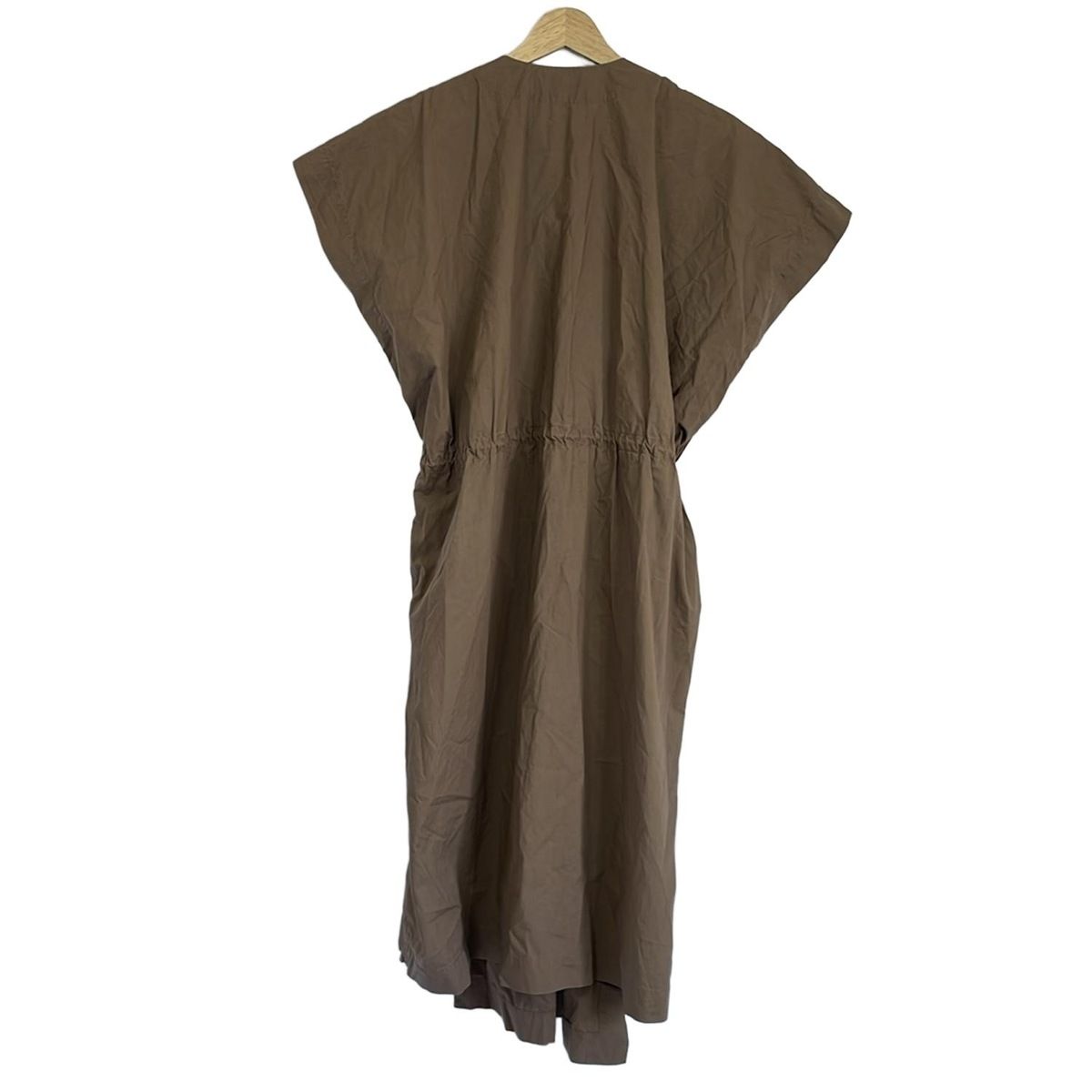 SOFIE D HOORE ソフィードール ワンピース サイズ36 S レディース - ブラウン 半袖 ロング カシュクール
