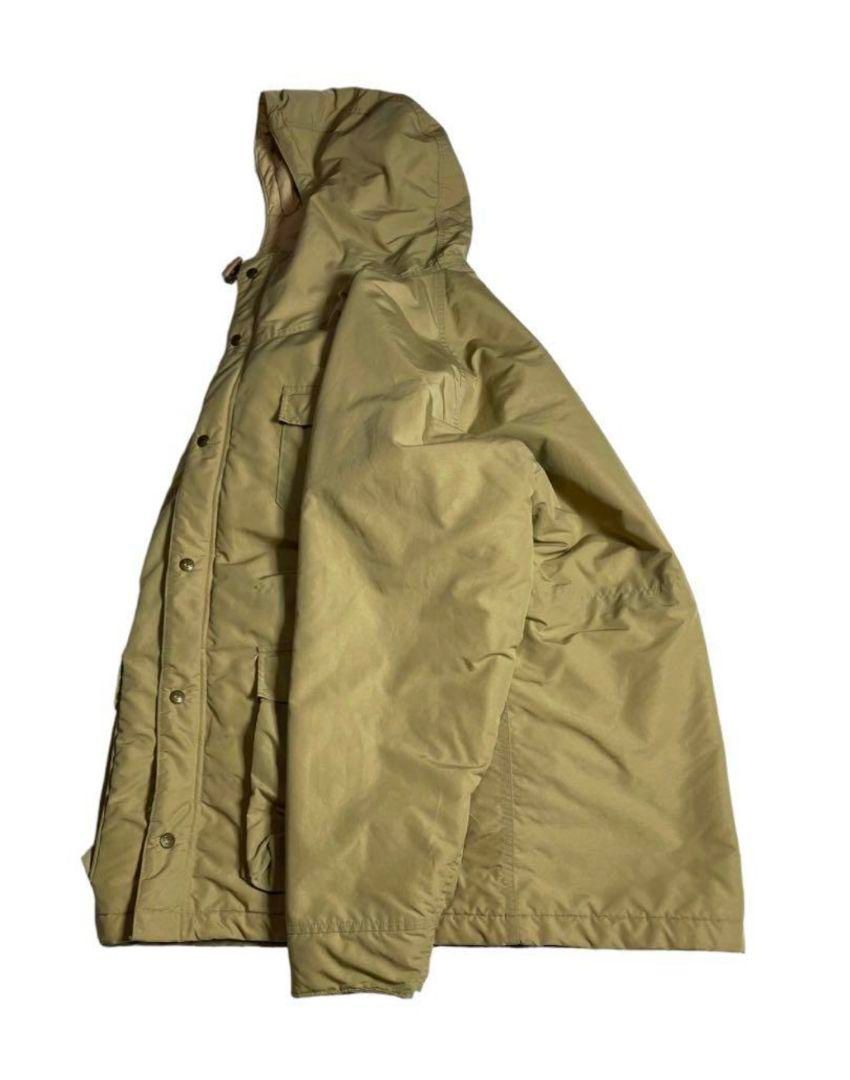 vtg USA製エルエルビーン中綿マウンテンパーカー ベージュ L NN00290