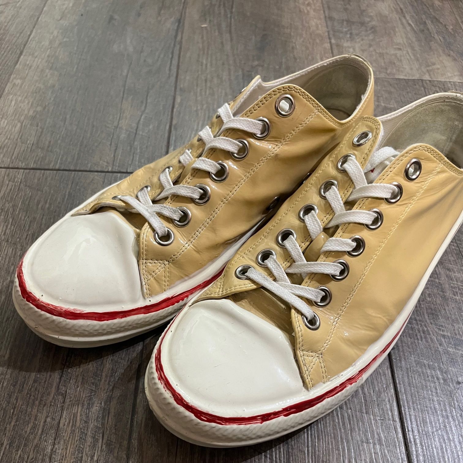 国内正規 MARNI PAINTED SNEAKERS SNZU005402 エナメル パテント