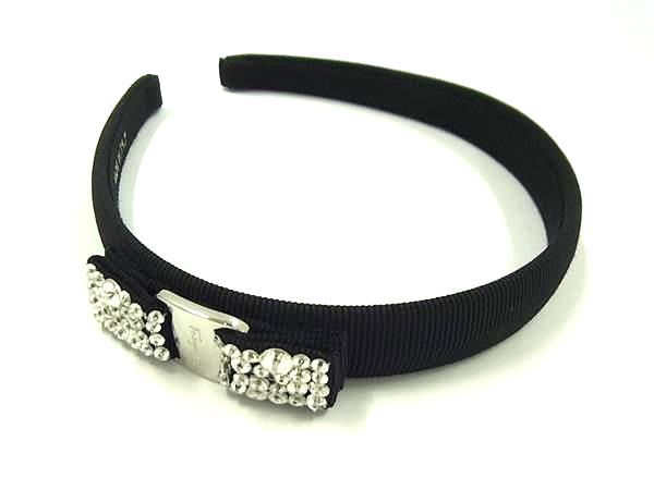 □新品同様□Salvatore Ferragamo フェラガモ ヴァラリボン キャンバス