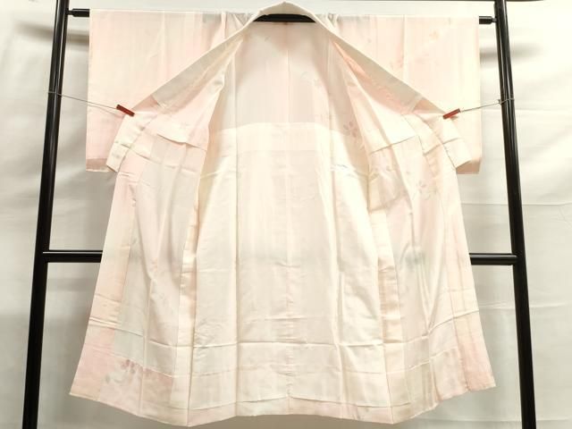 平和屋着物□長襦袢 無双仕立て 草花地紋 やまと誂製 正絹 逸品 CAAT3470xe