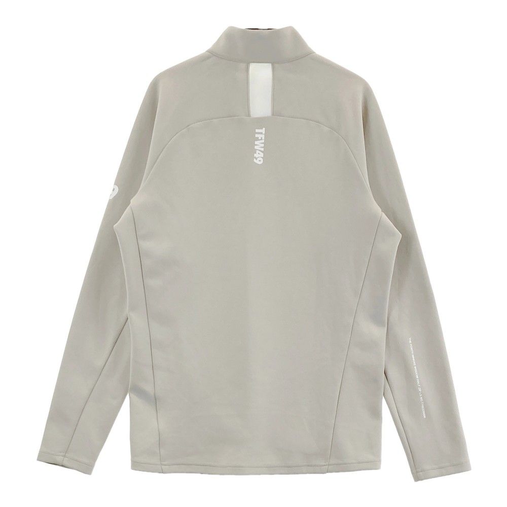 サイズ：L TFW49 ティーエフダブリューフォーティーナイン T102320008 長袖ハーフジップTシャツ  ベージュ系 [240101373206] ゴルフウェア メンズ ストスト 楽天市場】ティーエフダブリュー TFW49 ゴルフウェア 長袖シャツ