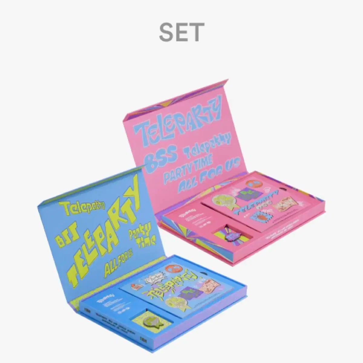 【雷市場（ポンジャン）商品韓国直送】 SEVENTEEN(セブンティーン・セブチ) ブソクスン 2nd Single Album TELEPARTY 美容恐怖症を含む