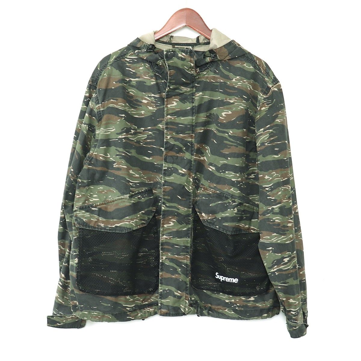 SUPREME Mesh Pocket Cargo Jacket - メルカリ