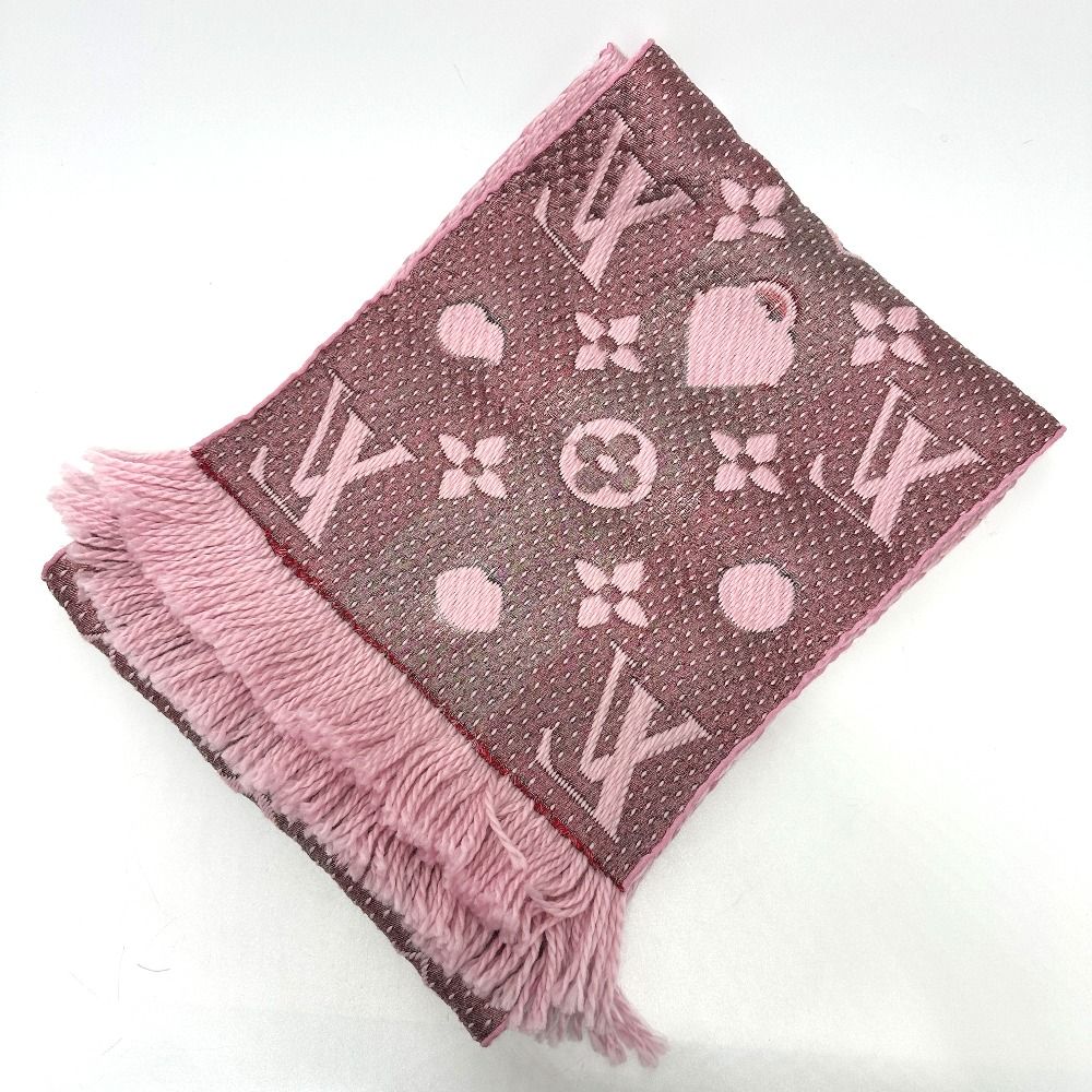 LOUIS VUITTON ルイヴィトン マフラー エシャルプ・ロゴマニア M76178