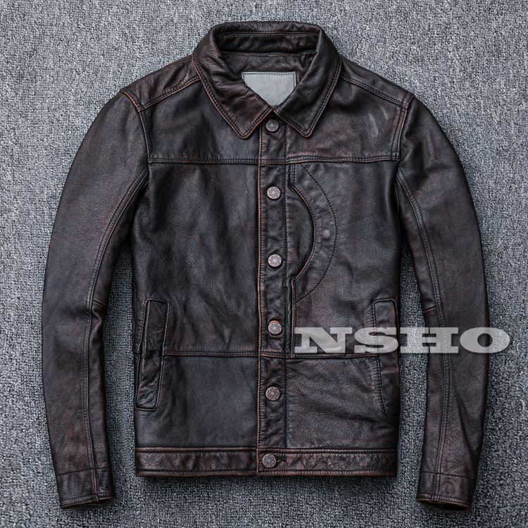 カウハイド ミニマムスタイル シングルライダース ギフト メンズ 革