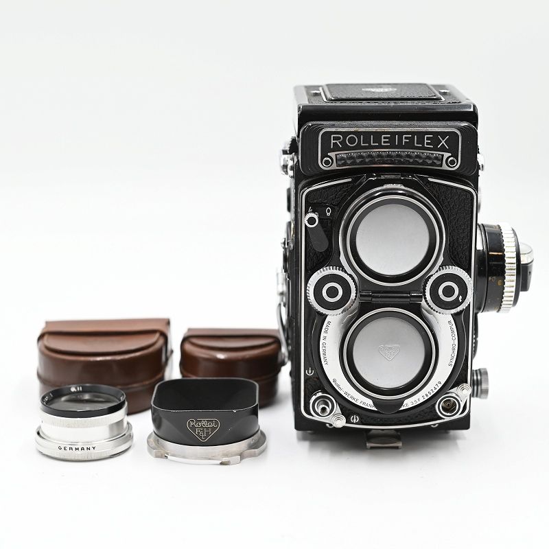 Rollei ローライ Rolleiflex 3.5F Xenotar 75mm F3.5 ホワイト