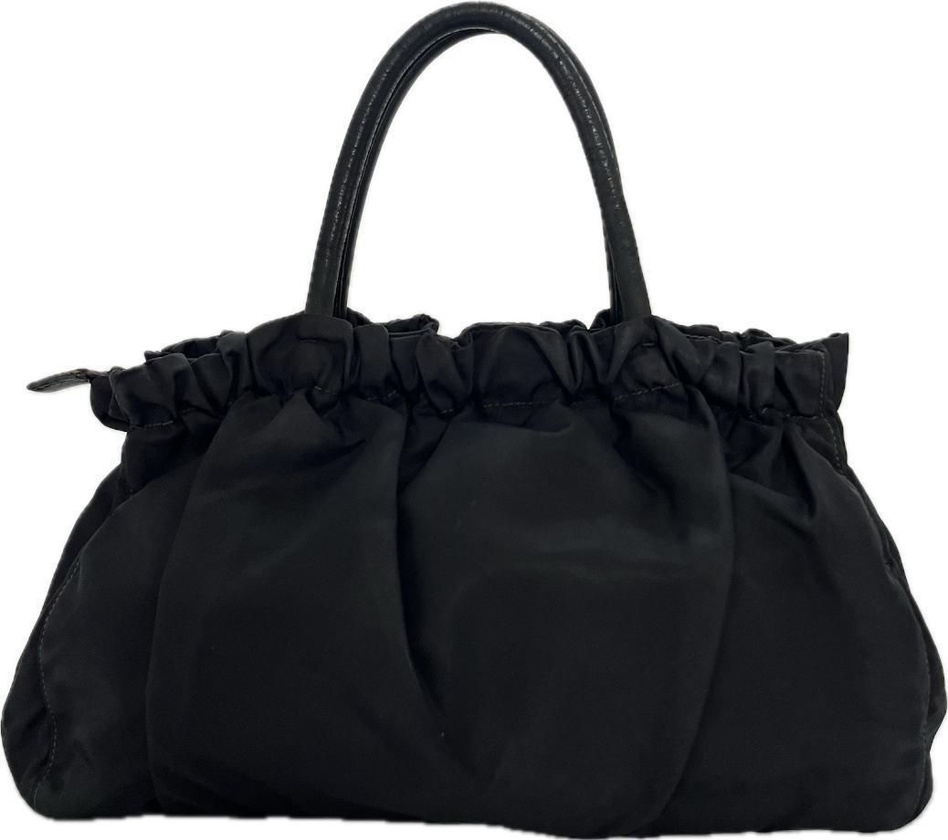希少】PRADA プラダ 2way ショルダーバッグ ハンドバッグ リボン