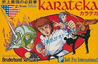 [Used] Famicom soft karateka