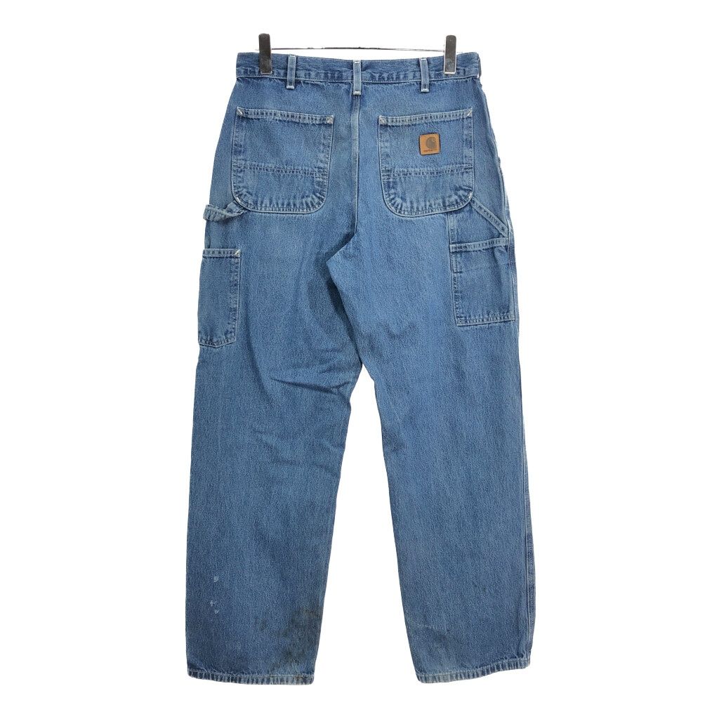 Carhartt カーハート デニム ペインターパンツ ブルー メンズ W34 L32 古着 V4004