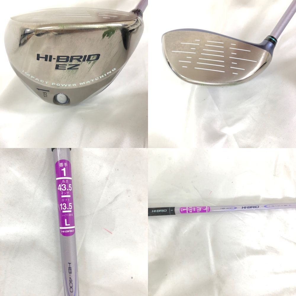 ELLE - ゴルフクラブ バックセット BRIDGESTONE ブリジストン ELLE GOLF エル ゴルフ レディース