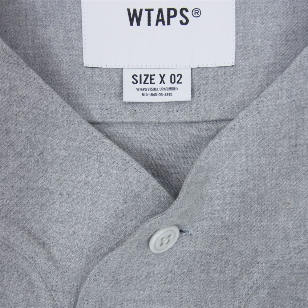 WTAPS ダブルタップス カットソー 23SS 231TQDT-SHM03 Wtaps League SS Cotton Twill リーグ SS  コットン ツイル 半袖 シャツ カットソー グレー系 X02【中古】 - メルカリ