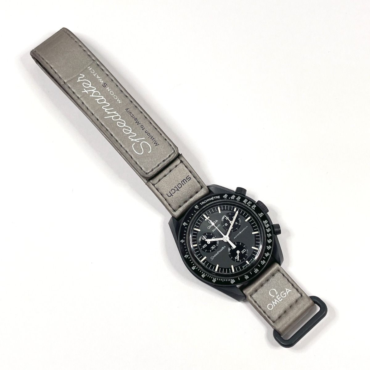 オメガ　スウォッチ　コラボウォッチ　マーキュリー　SO33A100 オメガ×スウォッチ スピードマスター ミッショントゥ マーキュリー