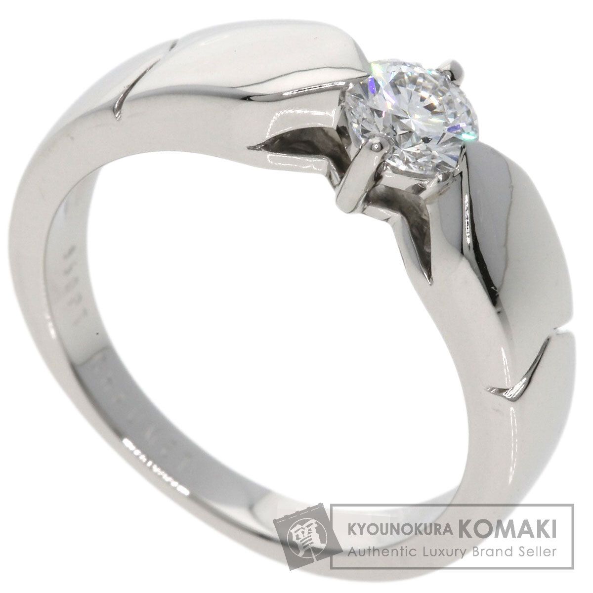 Chaumet ショーメ プリュム ドゥ ショーメ ダイヤモンド リング 指輪 PT950 レディース