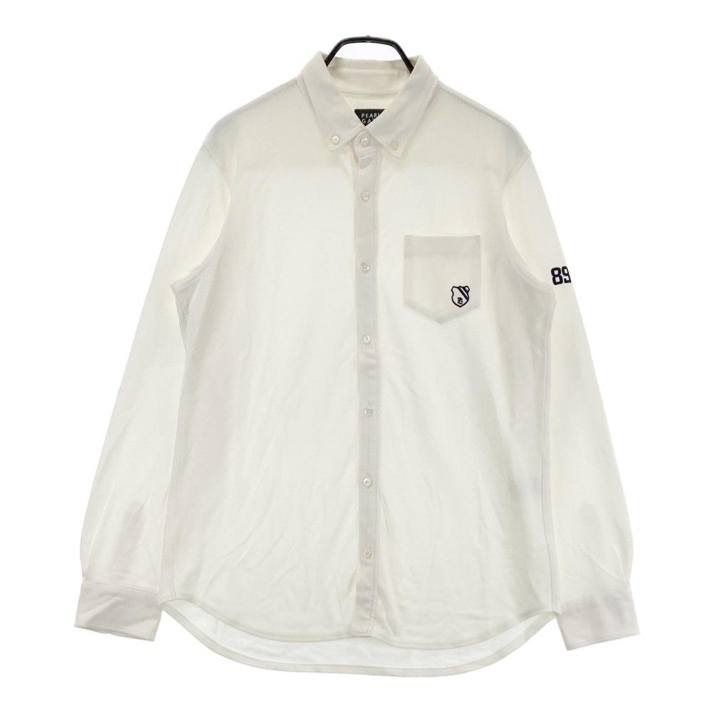 サイズ：6 PEARLY GATES パーリーゲイツ 長袖シャツ ボタンダウン