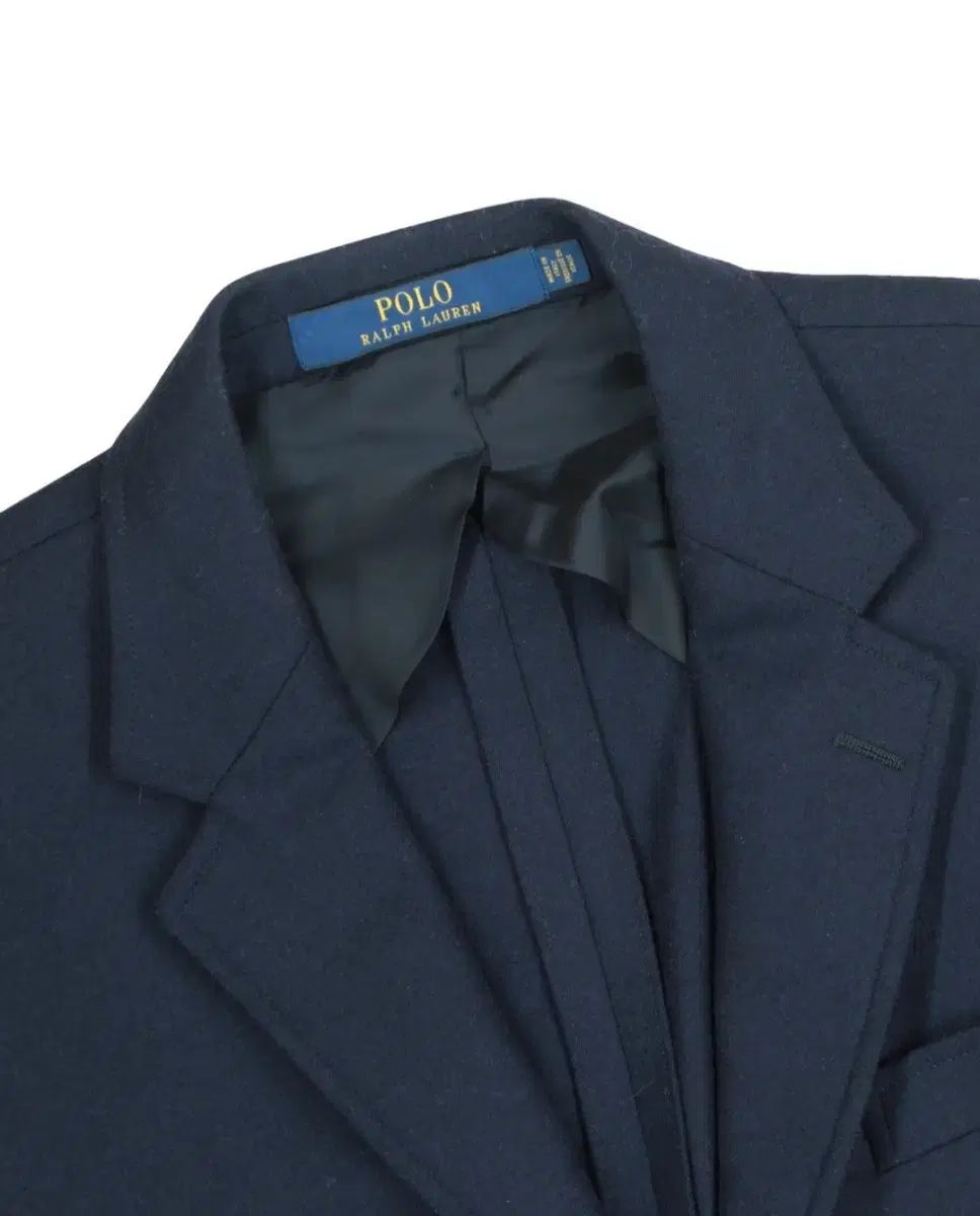 ポロ Ralph Lauren ラルフローレン ネイビー ブレザー ジャケット MADE IN ITALY