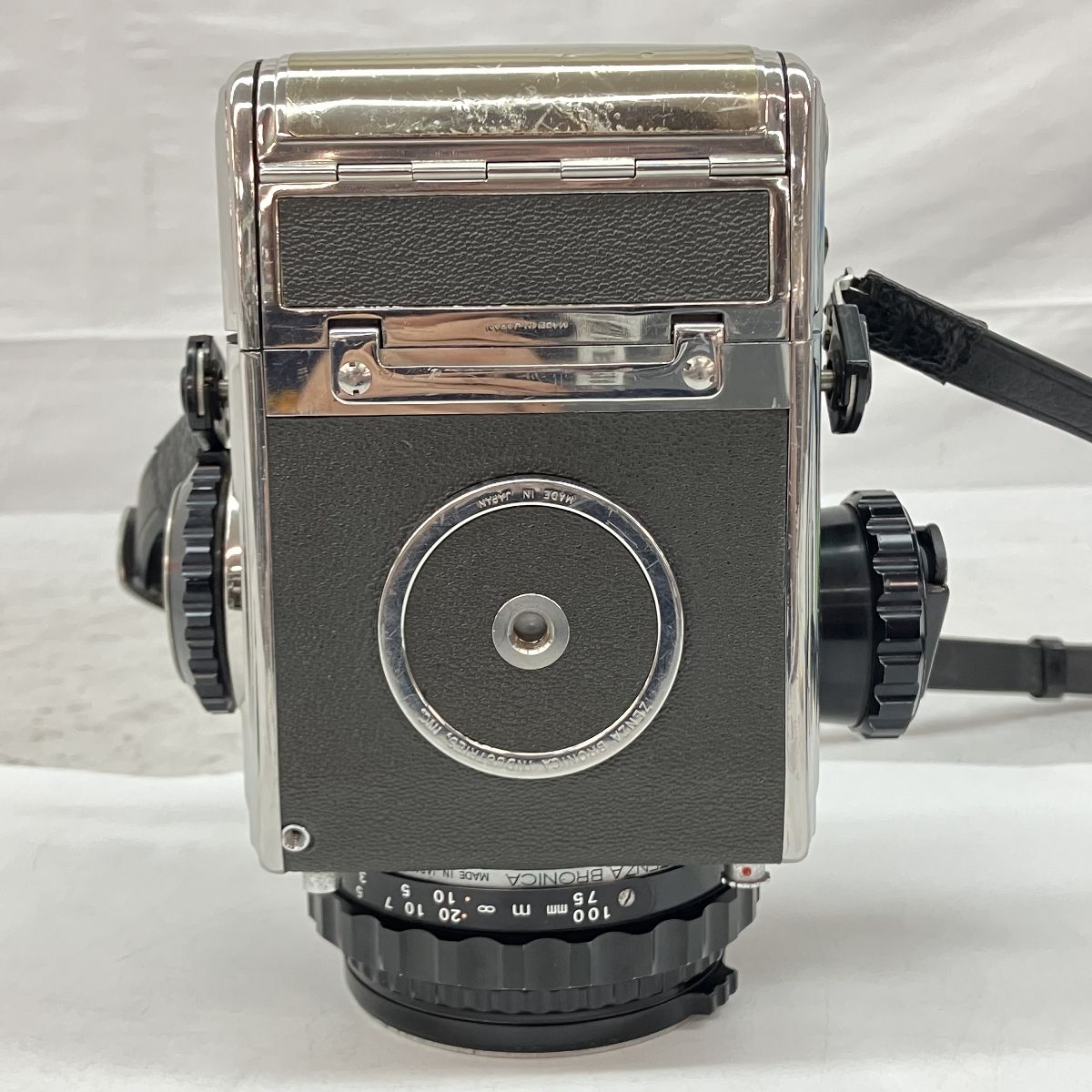ゼンザブロニカ S2 中判カメラ NIKKOR-P 1:2.8 f=75mm 動作 ゼンザブロニカ S2 中判カメラ NIKKOR-P 1:2.8 f=75mm 動作