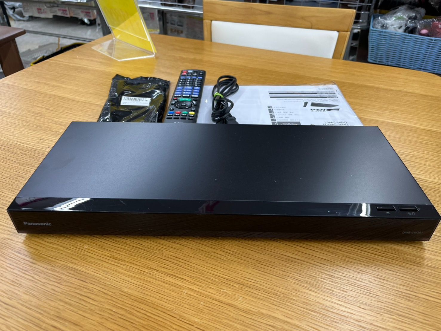 Panasonic ディーガ DIGA ブルーレイディスクレコーダー 2TB DMR-2W201 完動品