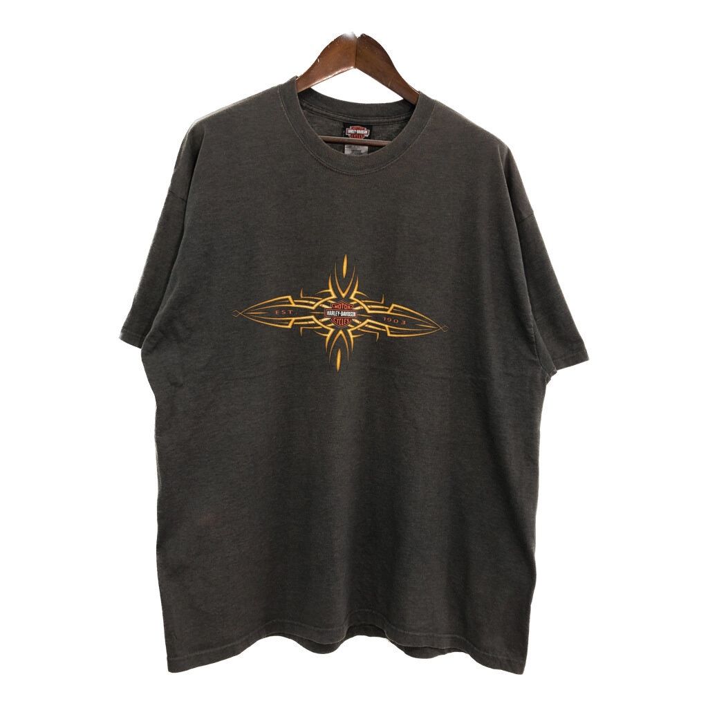 00年代 USA製 HARLEY DAVIDSON ハーレーダビッドソン 半袖T