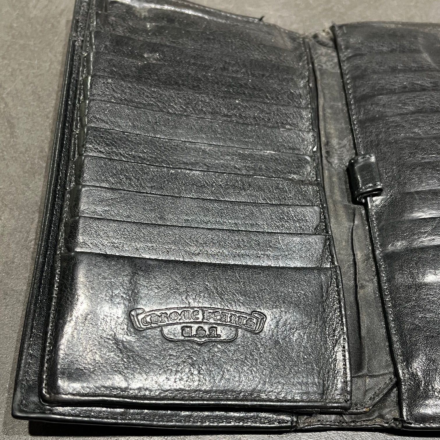 CHROME HEARTS WAVE 長財布 ウェーブウォレット クロムハーツ 66843A