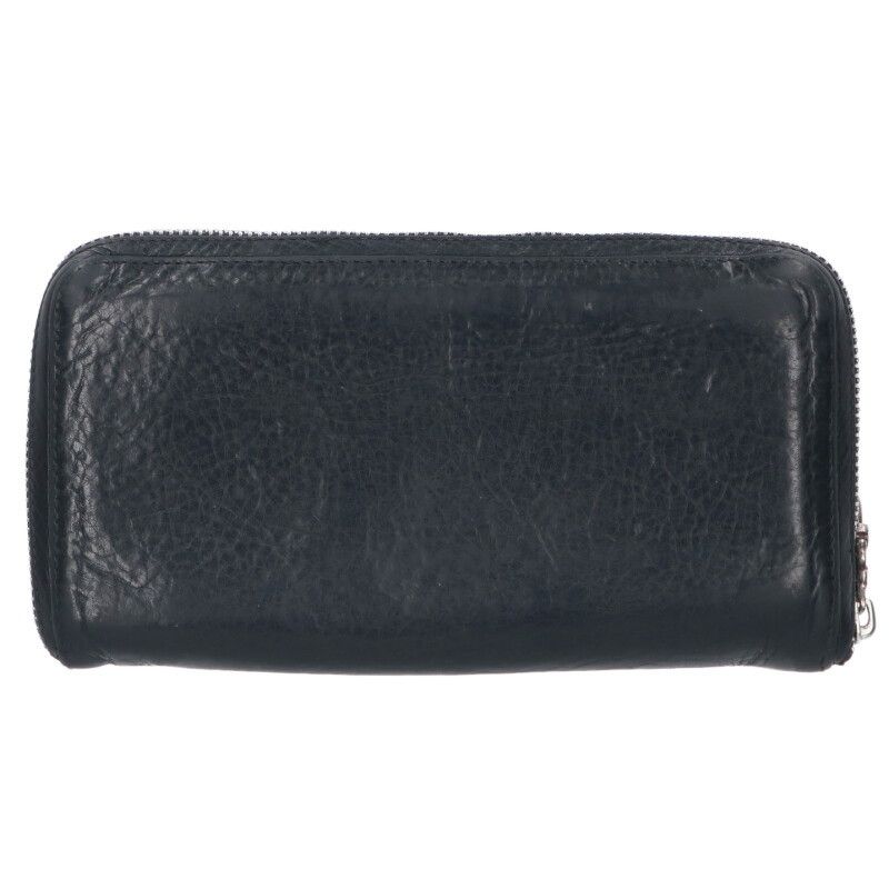 クロムハーツ REC F ZIP PLANE ラウンドジッププレーンレザーウォレット財布 メンズ