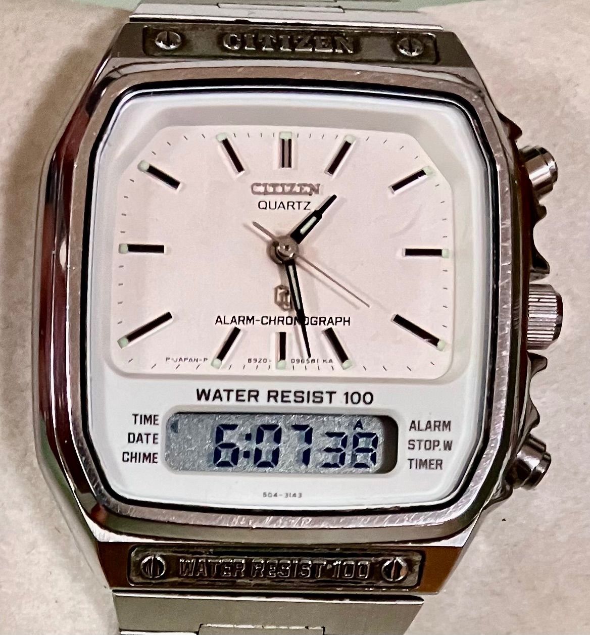 ヴィンテージ CITIZEN シチズン ダーツの文字盤 クォーツ 腕時計 ヴィンテージ CITIZEN シチズン ダーツの文字盤 クォーツ 腕時計