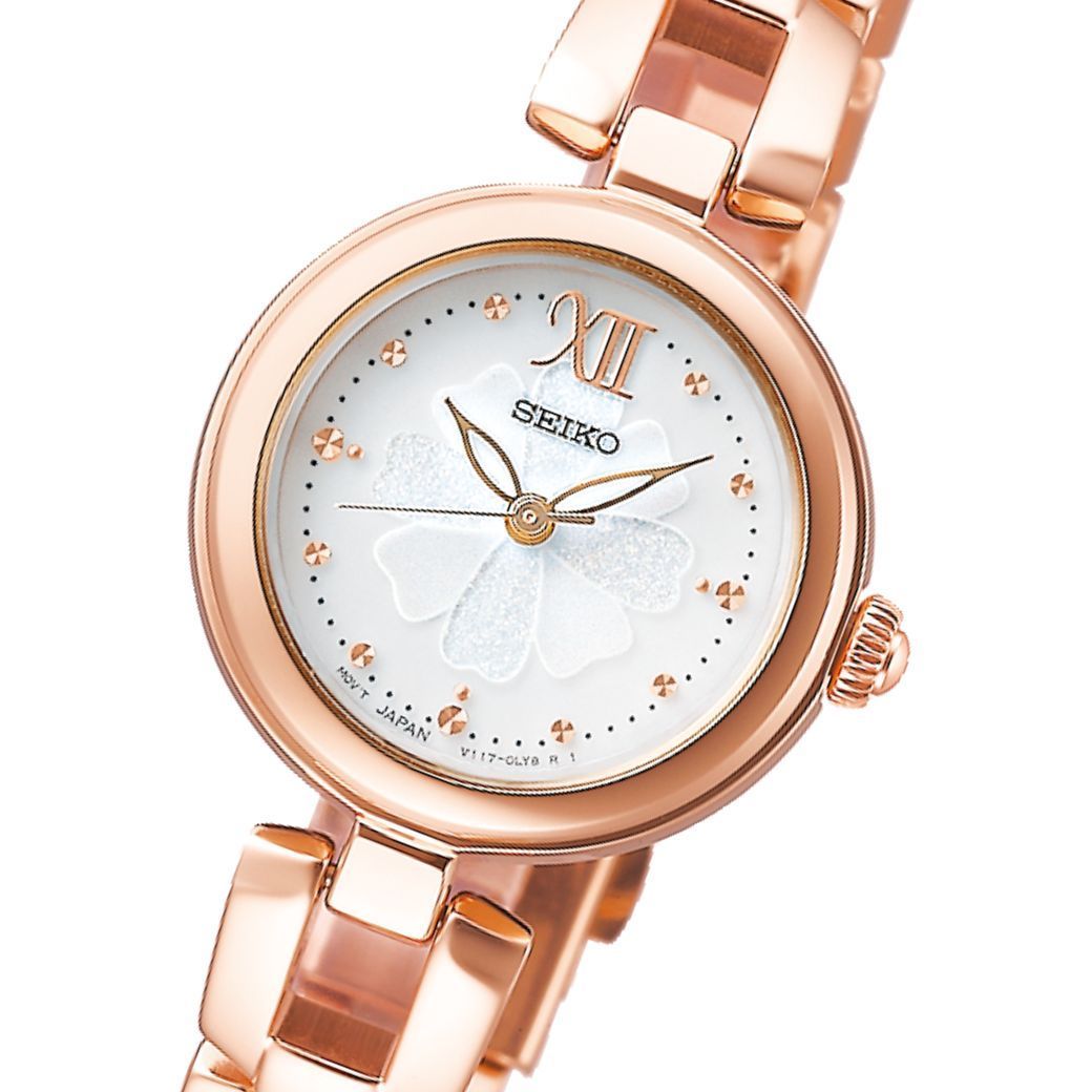 セイコー セレクション 腕時計 SWFA196 ソーラー レディース ピンク