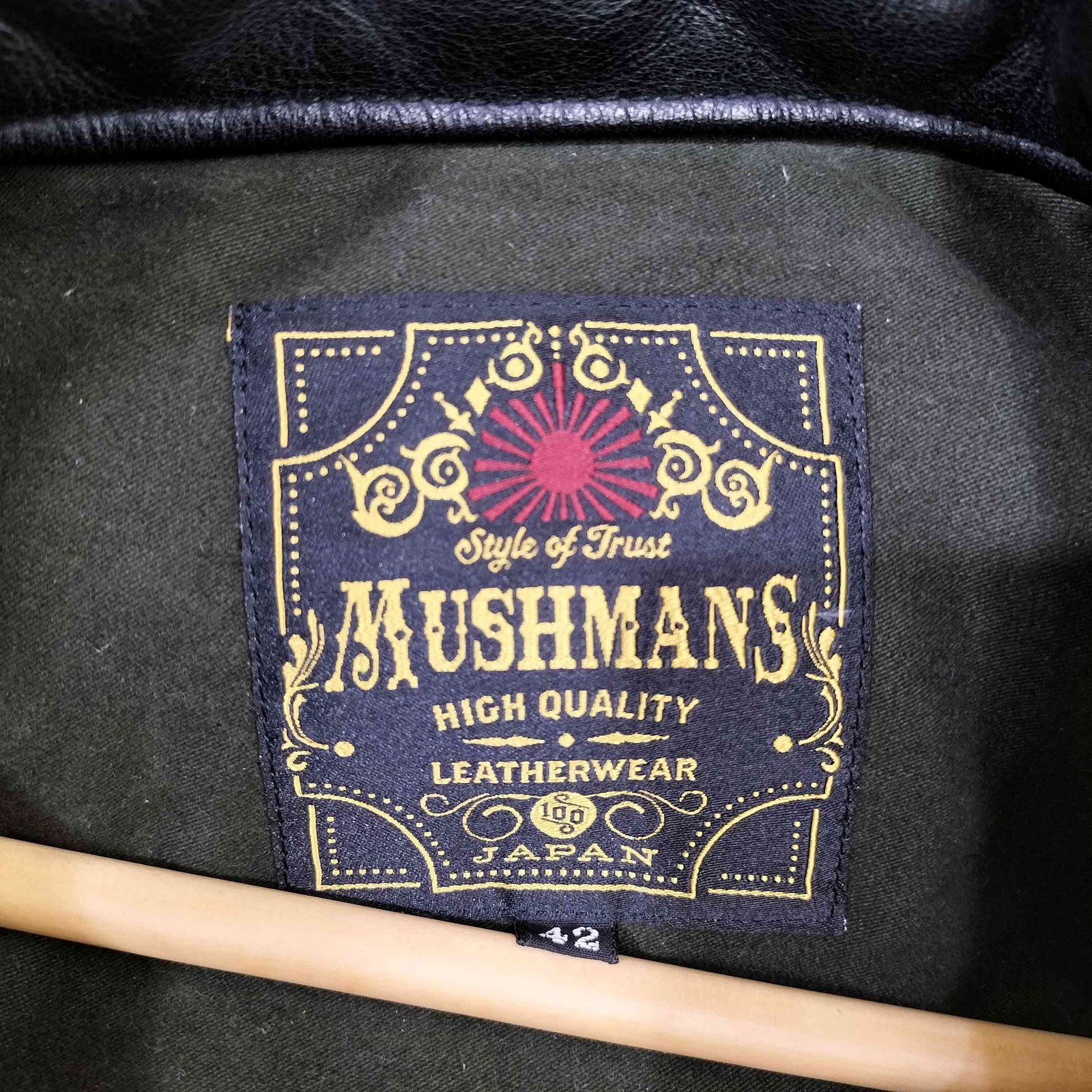 ユーズドフルギ USED古着 MUSHMANS Utility Leather Down Vest STEER