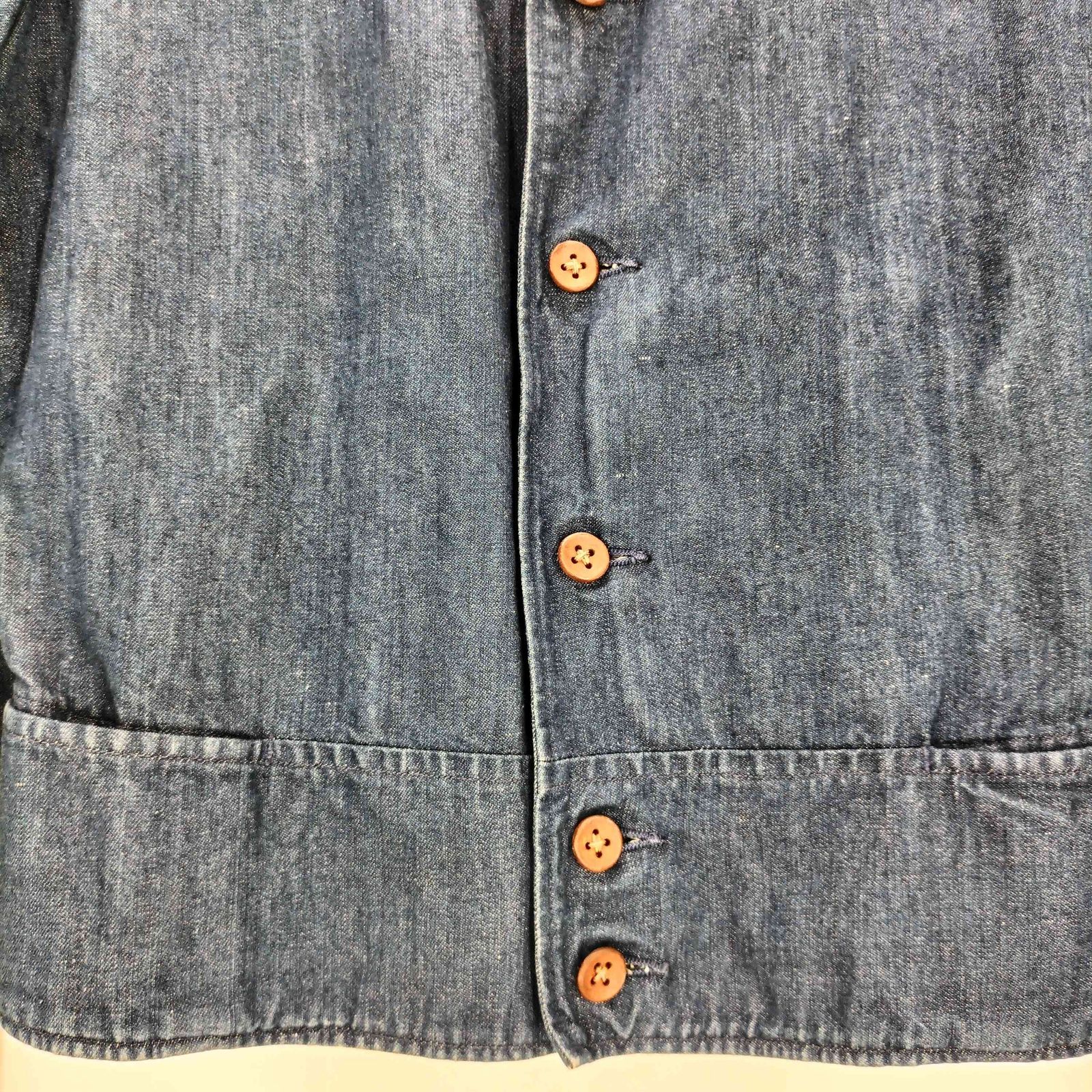 フォーティファイブアールピーエム 45rpm コットンリネンデニムジャケット レディース 2 WWW_SIROKUMA-CORPORATION_COM