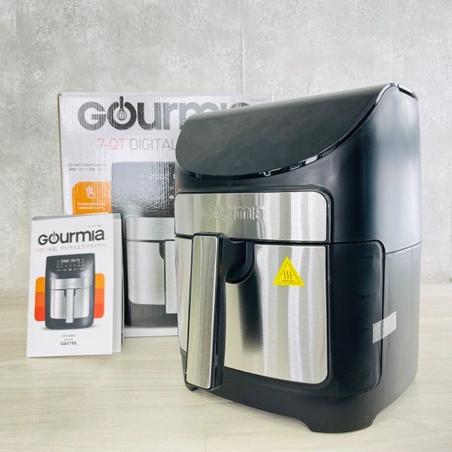 未使用品】GOURMIA デジタルエアーフライヤー GAF798 7-QT/6.6L 最大